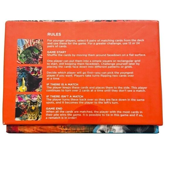 Melvin + Simon Matching Game Collage Cards Age 4+ Pairs Memory Activity NEW - Picture 3 of 4